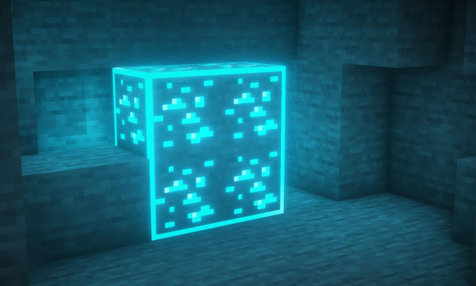 Visible Ores Texture Pack - Diamond