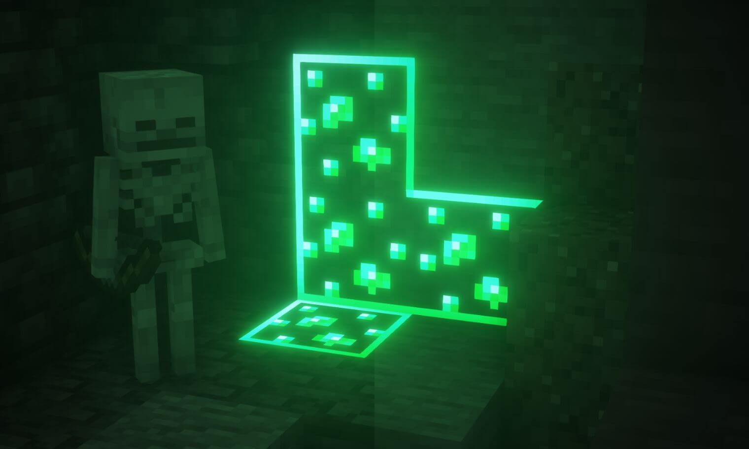 Visible Ores Texture Pack - emerald