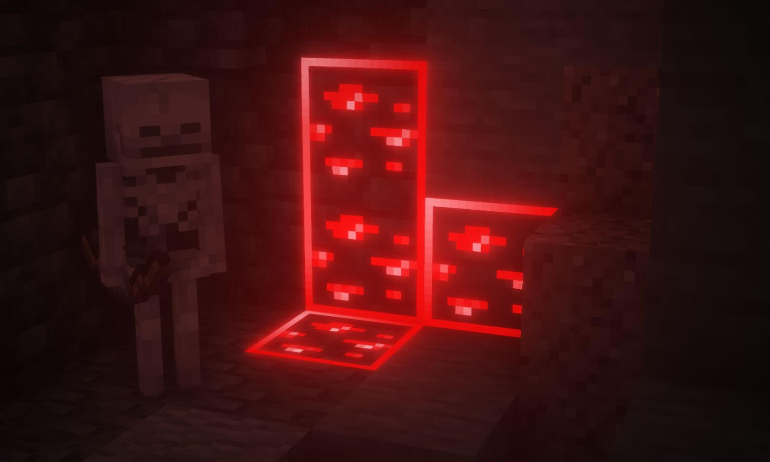 Visible Ores Texture Pack - redstone